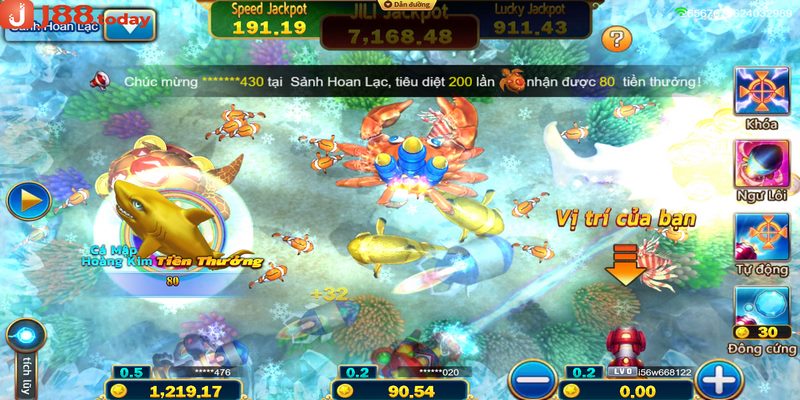 Game Bắn cá online mobile đẳng cấp phải có Split Fishing